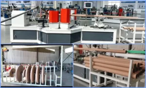 NRC200 Spiral carton tube production machine