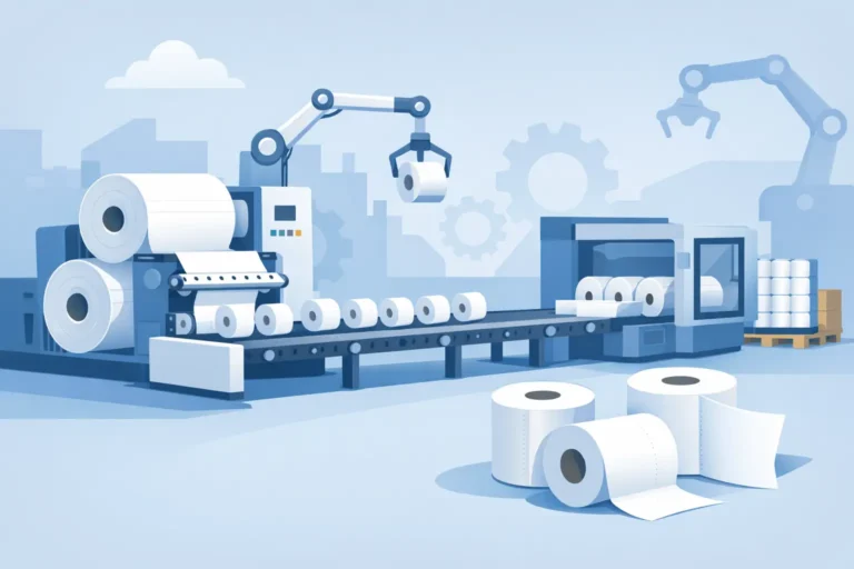 What Machine Makes Toilet Paper Rolls?