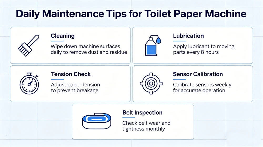 daily maintenance tips for toilet paper machine nrc machine daily maintenance tips for toilet paper machine - nrc machine