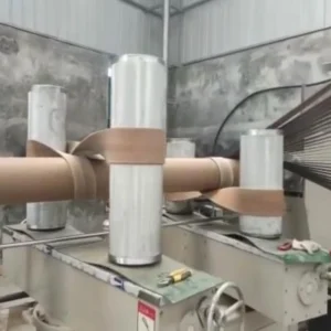 four heads of spiral paper core making machine
