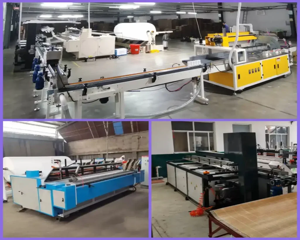 full production line of toilet paper machine