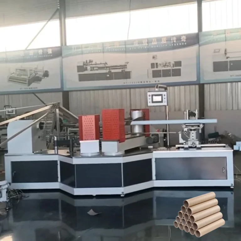 main machine of fully automatic spiral paper tube production line