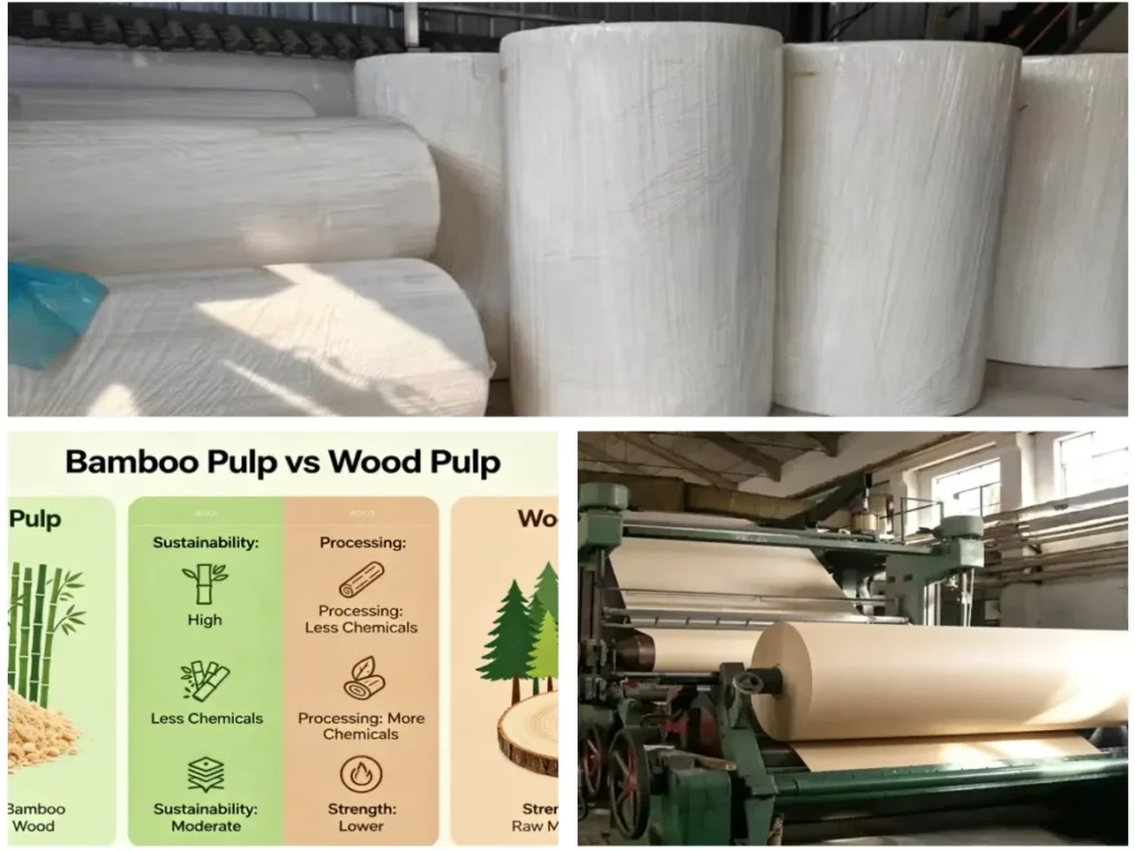 toilet tissue making bamboo paper machine