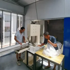 manual band saw cutter-for toilet tissue machine