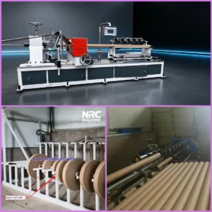 full line multi blades durable paper tube making machine