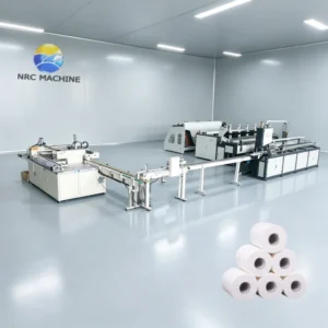 full line nrc fully automatic toilet paper machine peru