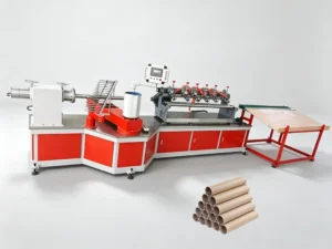 full picture of automatic multi-blades paper tube system