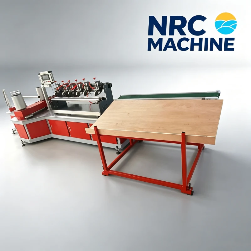 Sistema automatico a lame multiple per tubi di carta nrc150d - Macchina nrc