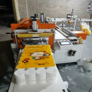 multi rolls packaging machine for making toilet paper rolls