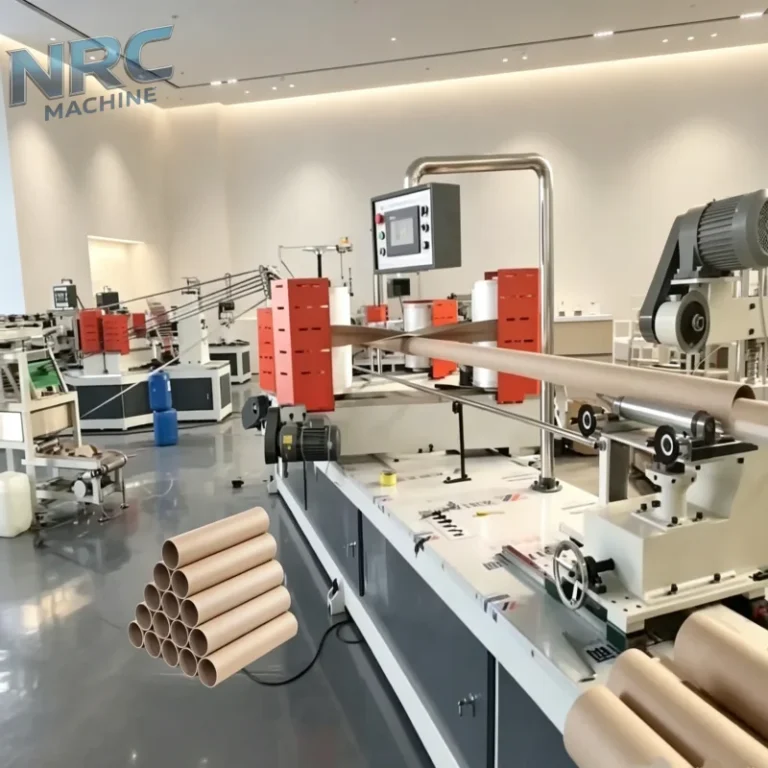 nrc automatic production machine for cardboard paper tubes