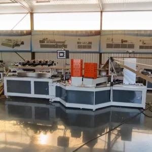 nrcd industrial multi-blades paper tube line in working