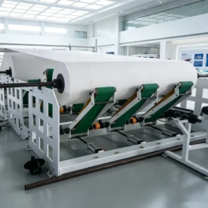 paper rolls stand of machine for making toilet paper rolls