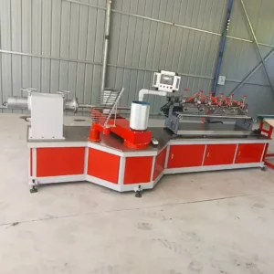 winding part of automatic multi-blades paper tube system