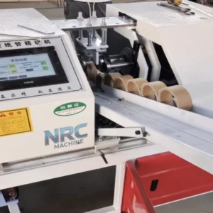 back side of automatic paper core edge polishing machine