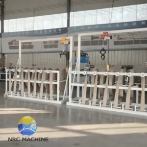 paper rolls rack for durable paper tube machine