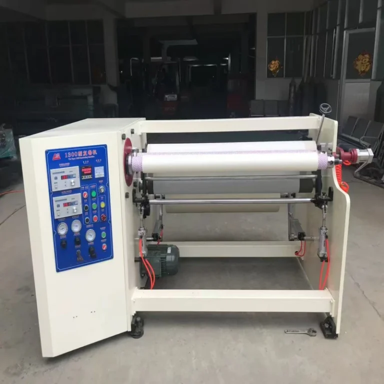 opwikkelmachine van NRC Machine, leverancier van machines voor de productie van afplaktape