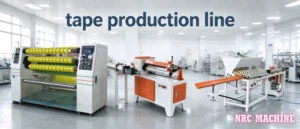 adhesive tape production line from nrc machine
