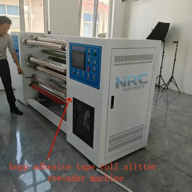 front side of bopp adhesive tape making machine