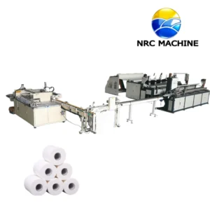 full line toilet paper making machine For Angola made by NRC MACHINE