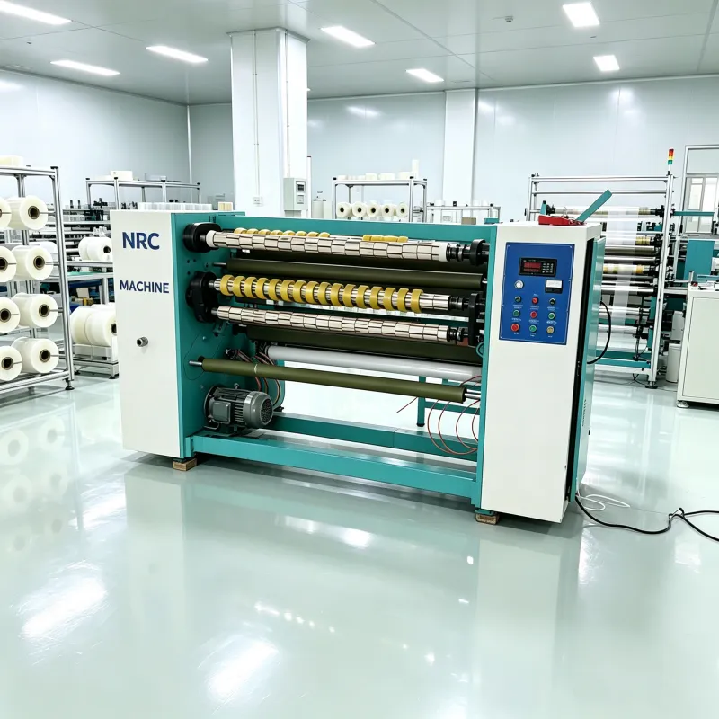 adhesive tape slitting rewinding machine for bopp packing tape nrc machine adhesive tape slitting rewinding machine for bopp packing tape - nrc machine