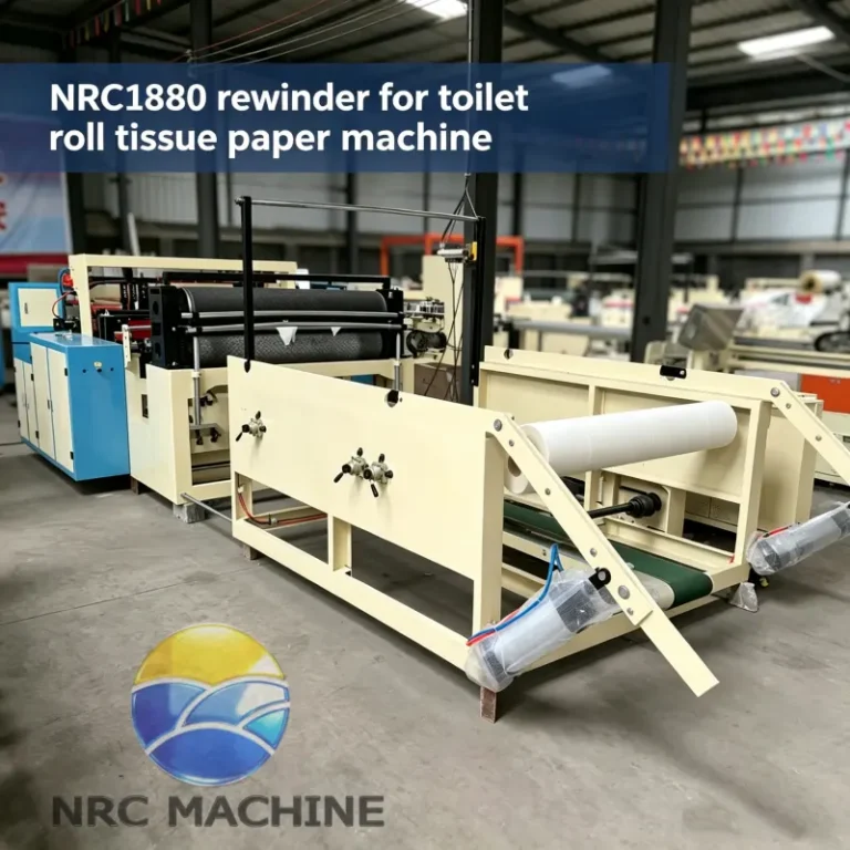 Máy cuộn lại giấy vệ sinh NRC1880 dành cho thị trường châu Phi - Angola