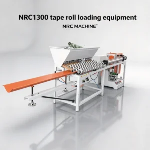 nrc tape roll loading equipment supplied by nrc machine