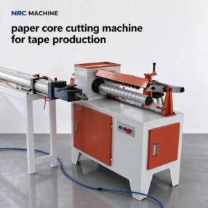 paper core cutting machine for tape production supplied by nrc machine