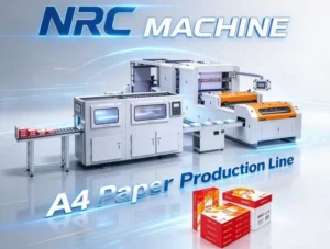 production line of high precision a paper roll to sheet converting machine