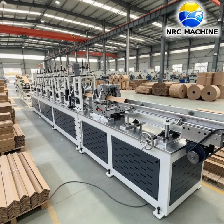 factory show nrc automatic paper corner protector machine