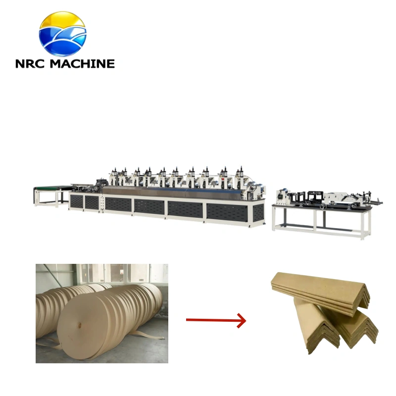 Machine de fabrication de protège-coins en papier nrc80 - Machine nrc